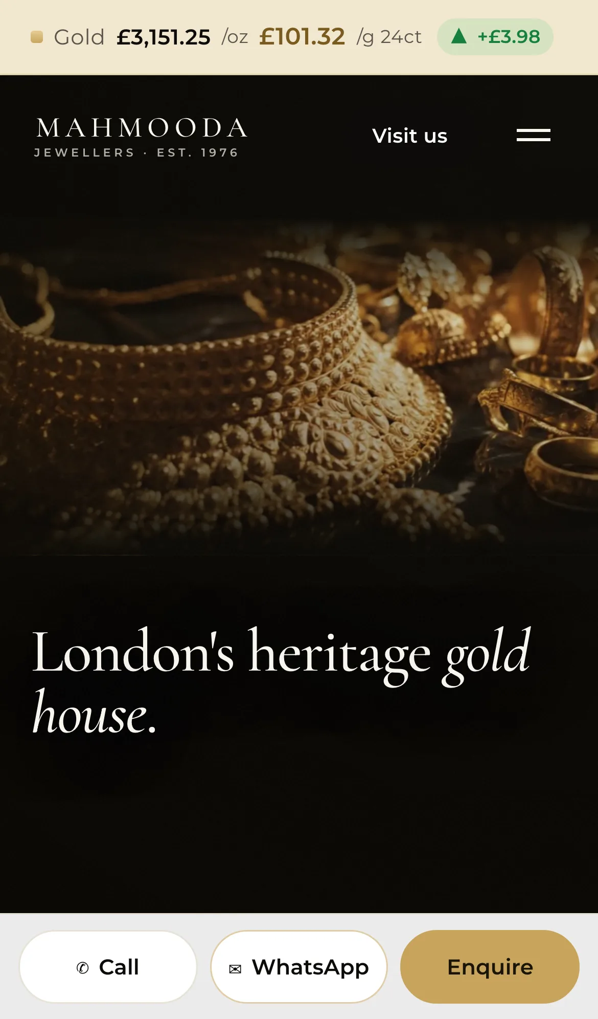 Mahmooda Jewellers on mobile
